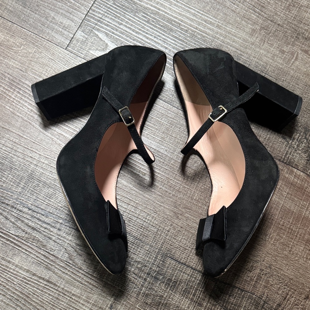 Kate Spade Black Bernie Mary Jane Pumps - Picture 8 of 12